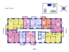 Продается 2-комнатная квартира ЖК Univers (Универс), 3 квартал, 68.5  м², 9316000 рублей