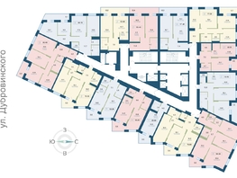 Продается 2-комнатная квартира ЖК Суриков, дом 1, 50.6 м², 9664600 рублей