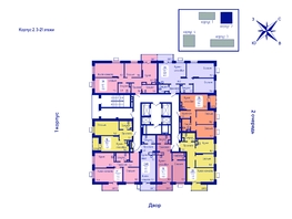 Продается 1-комнатная квартира ЖК Univers (Универс), 3 квартал, 42.9  м², 6649500 рублей