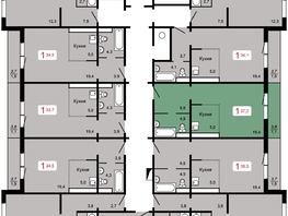 Продается Студия ЖК КБС. Берег, дом 4 строение 1, 37.2  м², 4500000 рублей