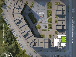 Продается 2-комнатная квартира ЖК Академгородок, дом 7, 69.9 м², 10650000 рублей