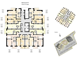 Продается 1-комнатная квартира ЖК ЛЕТО, дом 2, 38.29  м², 4250000 рублей