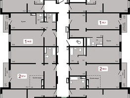 Продается 1-комнатная квартира ЖК Мичурино, дом 2 строение 6, 41.9  м², 5180000 рублей