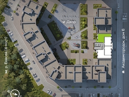 Продается 3-комнатная квартира ЖК Академгородок, дом 7, 83.6 м², 11900000 рублей