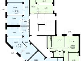 Продается 2-комнатная квартира ЖК Новые Солонцы, дом 9, 57.01 м², 6020256 рублей