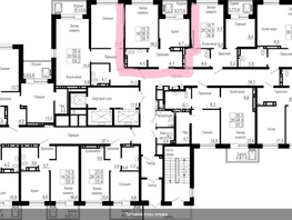 Продается 1-комнатная квартира ЖК Подзолкова, дом 19, 38.7 м², 6380000 рублей