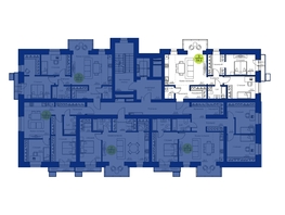 Продается 3-комнатная квартира ЖК Вита-парк, 84.6  м², 14889600 рублей