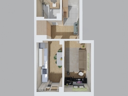 Продается 1-комнатная квартира ЖК Сосны, дом 2/2, 38.37 м², 4796250 рублей