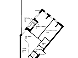 Продается 3-комнатная квартира ЖК Runway (Ранвэй), 116.7  м&sup2;, 18138330 рублей