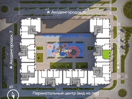 Продается 2-комнатная квартира ЖК Академгородок, дом 5, 59.56  м², 10000000 рублей