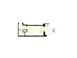 Продается Студия ЖК ЛЕТО, дом 2, 33.63 м², 3600000 рублей