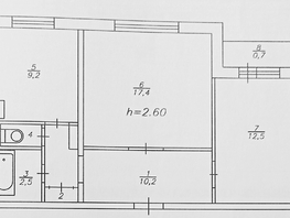 Продается 2-комнатная квартира Светлогорская ул, 54  м&sup2;, 6600000 рублей