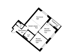 Продается 3-комнатная квартира ЖК Ранвэй, 66.1  м&sup2;, 11217170 рублей