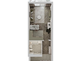 Продается Студия ЖК Аллея Парк, 2 этап, 43.03  м&sup2;, 6024200 рублей