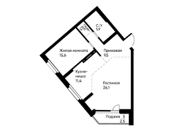 Продается 2-комнатная квартира ЖК Ранвэй, 71.8  м&sup2;, 11350646 рублей