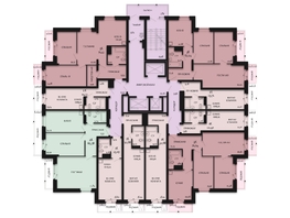 Продается 3-комнатная квартира ЖК Дуэт, дом 1, 67.24  м&sup2;, 7396400 рублей