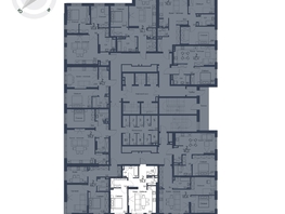 Продается 2-комнатная квартира ЖК Чижи, 1 очередь (корпус 1,2), 59.3  м&sup2;, 9962400 рублей