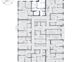 Продается 2-комнатная квартира ЖК Чижи, 1 очередь (корпус 1,2), 56.1  м&sup2;, 9380900 рублей