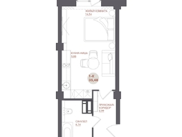 Продается Студия ЖК Звезда, 35.48  м&sup2;, 5038160 рублей