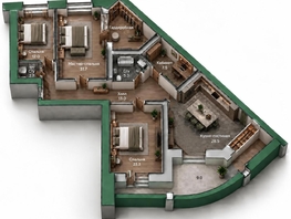 Продается 3-комнатная квартира ЖК Новелла, 136  м&sup2;, 15747000 рублей