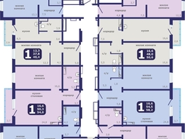 Продается 2-комнатная квартира ЖК Рябиновый дворик, дом 1, 60.8  м&sup2;, 7960000 рублей