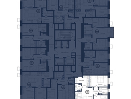 Продается 3-комнатная квартира ЖК Чижи, 2 очередь (корпус 5), 74.6  м&sup2;, 13950200 рублей