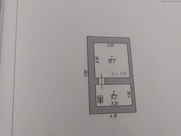 гараж, 37 м², монолитный