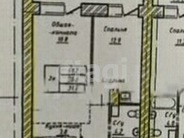 Продается 2-комнатная квартира Комсомольский пр-кт, 56.4 м², 5800000 рублей