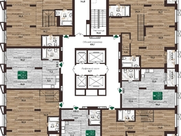 Продается 1-комнатная квартира ЖК Шервуд, (Нагорная 6-я, 15г/12), 40.1  м², 5350000 рублей