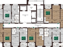 Продается 1-комнатная квартира ЖК Шервуд, (Нагорная 6-я, 15в корп 1), 41.2  м², 5629000 рублей