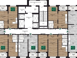 Продается 1-комнатная квартира ЖК Шервуд, (Нагорная 6-я, 15в корп 4), 41  м², 4850000 рублей