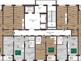 Продается 3-комнатная квартира ЖК Шервуд, (Нагорная 6-я, 15в корп 2), 93.4 м², 8350000 рублей