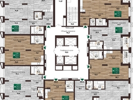 Продается 3-комнатная квартира ЖК Шервуд, (Нагорная 6-я, 15г/12), 86.6 м², 9808000 рублей