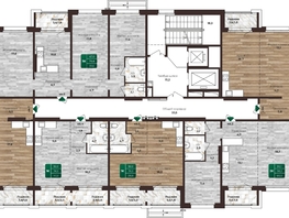 Продается 3-комнатная квартира ЖК Шервуд, (Нагорная 6-я, 15в корп 3), 84.2 м², 9836000 рублей