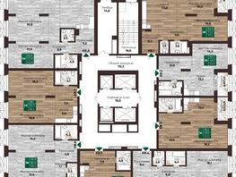 Продается 2-комнатная квартира ЖК Шервуд, (Нагорная 6-я, 15г/12), 56.4  м², 7050000 рублей