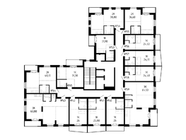 Продается 3-комнатная квартира ЖК Smart (Смарт), 63.5  м², 8591169 рублей