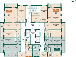 Продается 2-комнатная квартира ЖК Камчатка, корпус 6/1, 60.4  м&sup2;, 8100000 рублей