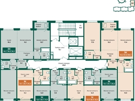 Продается 1-комнатная квартира ЖК Камчатка, корпус 6/3, 31.9  м&sup2;, 4700000 рублей
