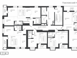 Продается 3-комнатная квартира ЖК Павлов, 69.6  м&sup2;, 12214800 рублей