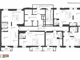 Продается 3-комнатная квартира ЖК Павлов, 62.2  м&sup2;, 11942400 рублей