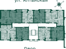 Продается 2-комнатная квартира ЖК Первогорье, корпус 4, 61.7  м&sup2;, 11969800 рублей