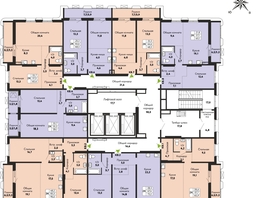 Продается 2-комнатная квартира ЖК Шотландия, Солнечная поляна 73, 60.9  м&sup2;, 9300000 рублей