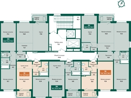 Продается 3-комнатная квартира ЖК Камчатка, корпус 5, 89  м&sup2;, 9500000 рублей
