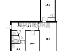 Продается 3-комнатная квартира Энтузиастов ул, 59  м&sup2;, 6000000 рублей