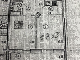 Продается 1-комнатная квартира Бабушкина ул, 47.53 м², 4110000 рублей