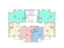 Продается 1-комнатная квартира ЖК Ёлки, дом 3, 40.99 м², 6845330 рублей