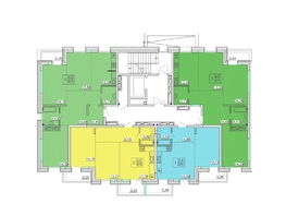 Продается 3-комнатная квартира ЖК Ёлки, дом 3, 83.1  м&sup2;, 12797400 рублей