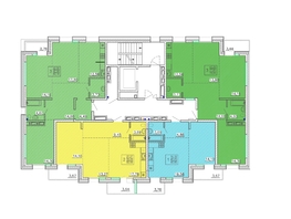 Продается 2-комнатная квартира ЖК Ёлки, дом 3, 60.48  м&sup2;, 9858240 рублей