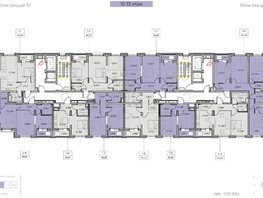Продается 2-комнатная квартира ЖК Zenith (Зенит), 3 этап, 55.21  м², 8005450 рублей