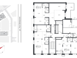 Продается 3-комнатная квартира ЖК СОЮЗ PRIORITY, дом 4, 131.25  м², 18368750 рублей